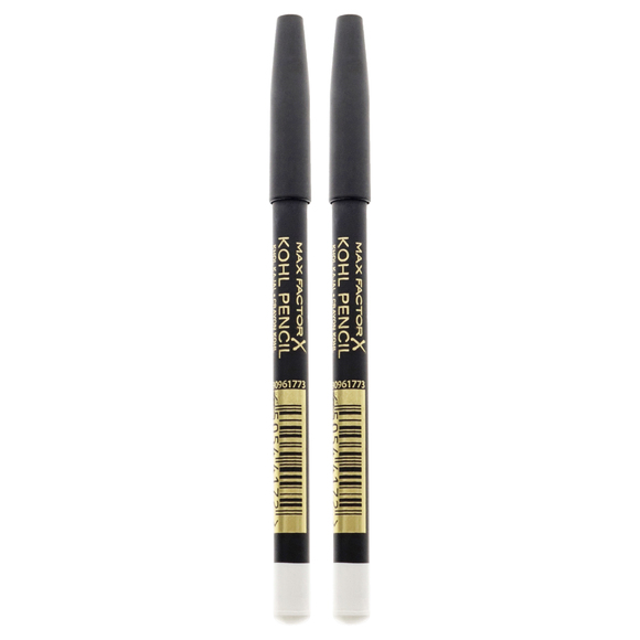 Kohl Kajal Liner Automatic Pencil-010 White-Pack of 2 Max Factor 0.01oz Eyeliner - Picture 1 of 2